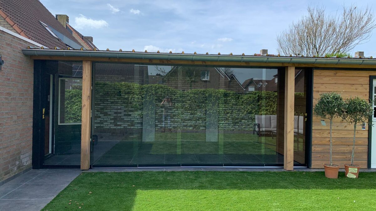 Glazen Schuifwand in Borsbeek