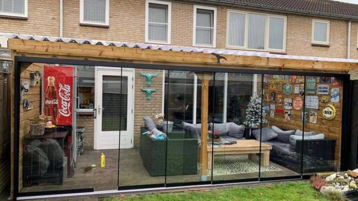 Glazen Schuifwand in Mortsel
