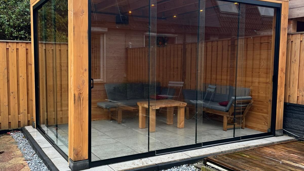 Glazen Schuifwand in Wavre